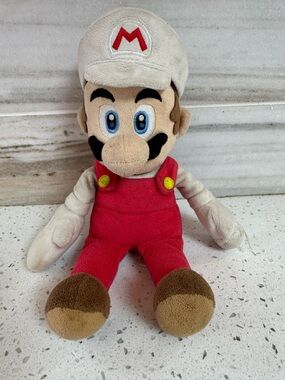 Red Plush Mario-Style Kids Toy - Soft Character Doll